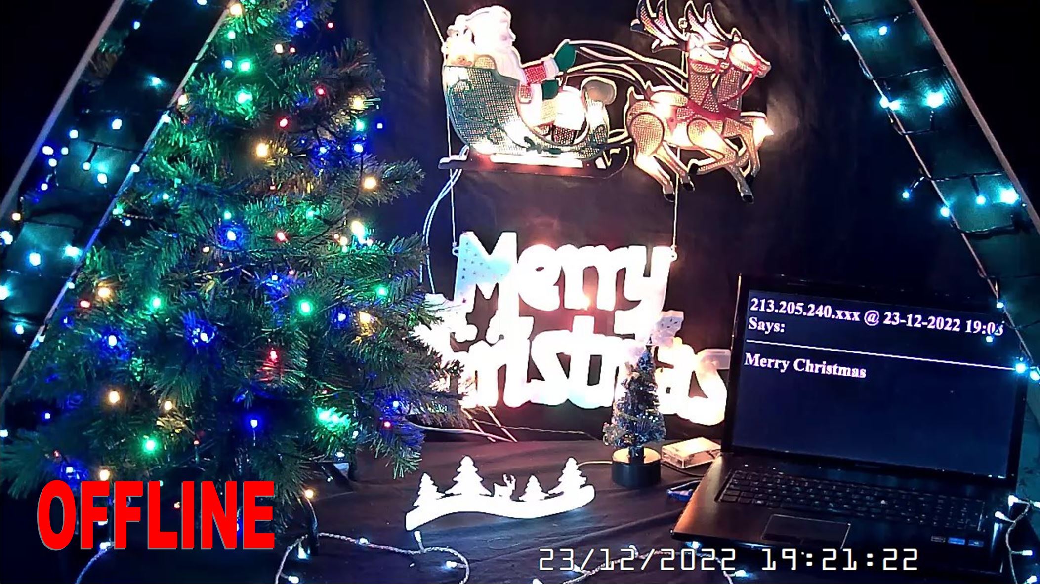 ChristmasCam 3 — Workshop
